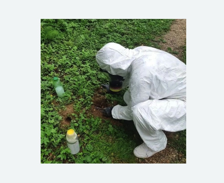 уничтожение кротов на участке уничтожение кротов на участке Алексеевская метро Москвы